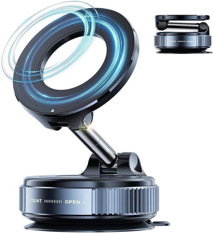 Bhaushop MagPro™ – Foldable Magnetic Vacuum Phone Holder